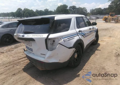 2020 Ford Police Interceptor из США, поврежденный, VIN 1FM5K8AB4LGC94508